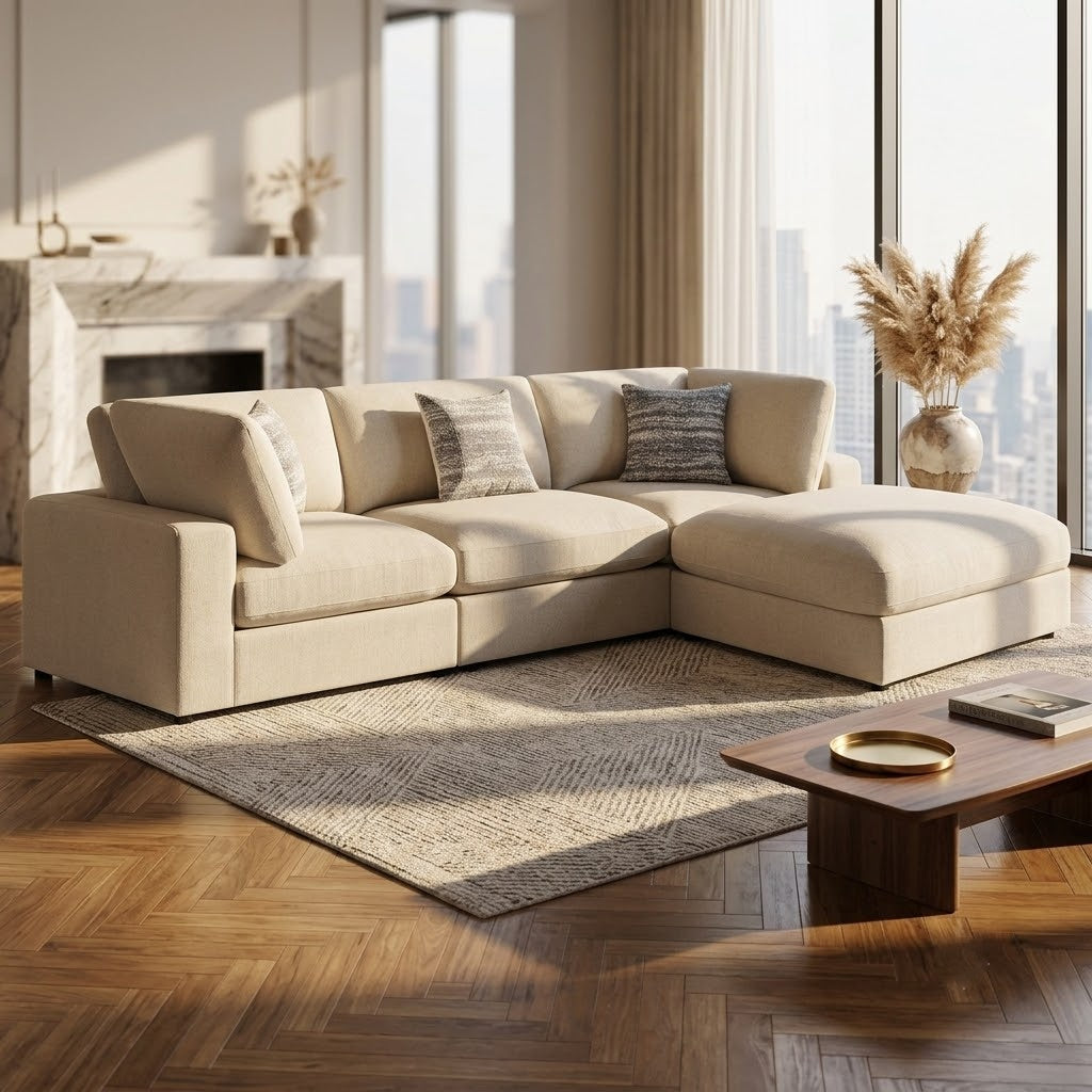 The Larkspur (4-Piece Beige)