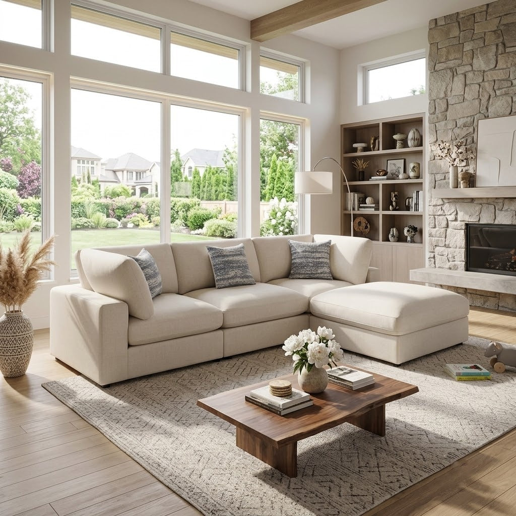 The Larkspur (4-Piece Beige)